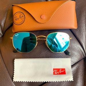 RayBan RB3548-N hexagonal sunglasses